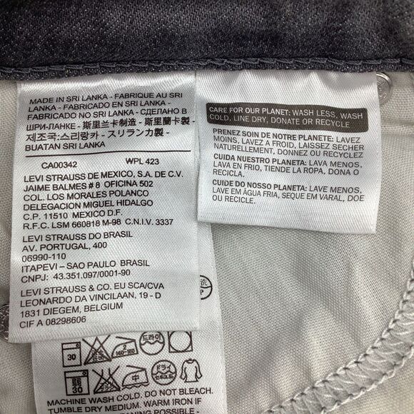 Levis Womens Denim Legging Jeans Size 26 x 29 NWT - Picture 10 of 13